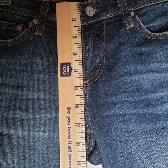 AG Adriano Goldschmied The Legging Ankle Dark Washed Blue Jeans Sz 25R - Picture 11 of 12